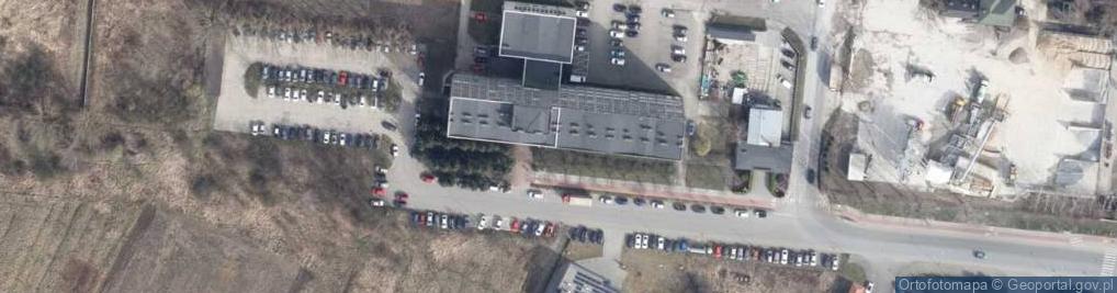 Zdjęcie satelitarne Urząd Skarbowy w Piotrkowie Trybunalskim