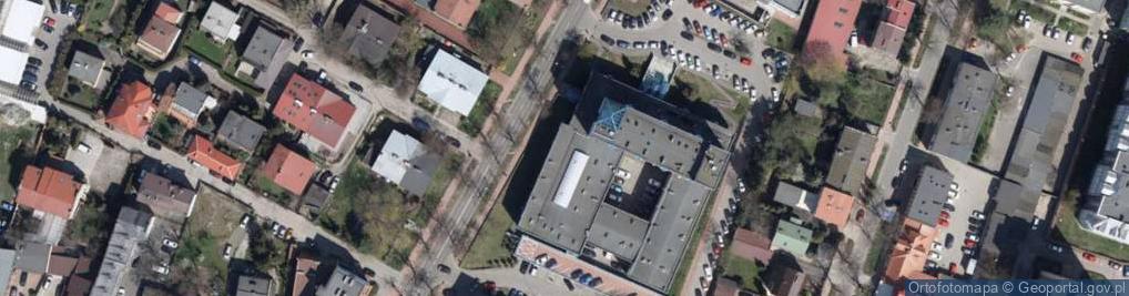 Zdjęcie satelitarne Urząd Skarbowy w Płocku