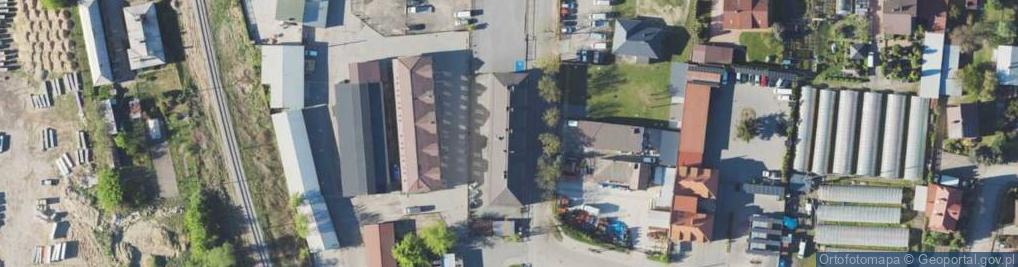 Zdjęcie satelitarne Urząd Skarbowy w Płońsku