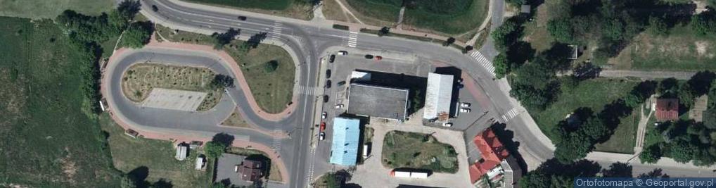 Zdjęcie satelitarne Urząd Skarbowy w Radzyniu Podlaskim