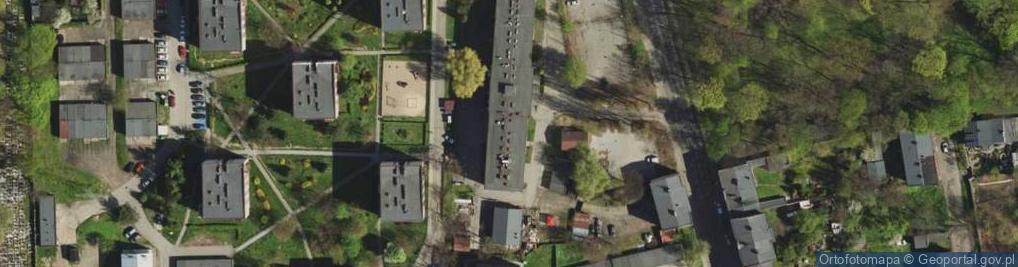 Zdjęcie satelitarne Urząd Skarbowy w Siemianowicach Śląskich