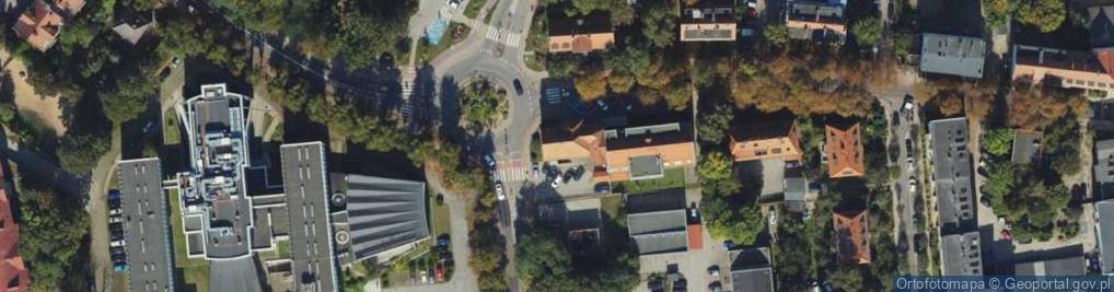 Zdjęcie satelitarne Urząd Skarbowy w Sopocie