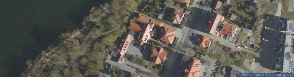 Zdjęcie satelitarne Urząd Skarbowy w Wągrowcu
