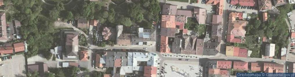 Zdjęcie satelitarne Urząd Skarbowy w Wieliczce