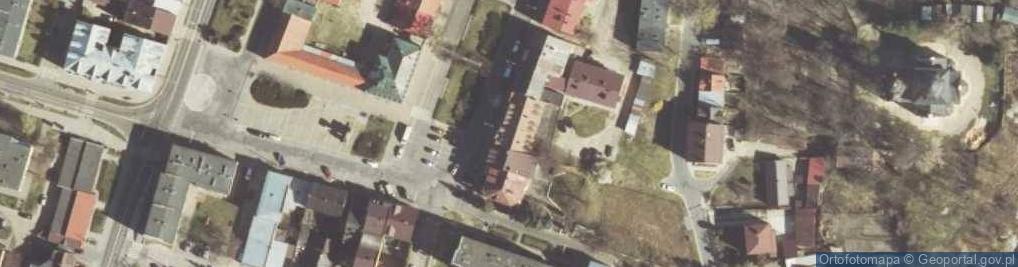 Zdjęcie satelitarne Urząd Skarbowy we Włodawie