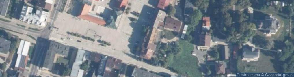 Zdjęcie satelitarne Urząd Skarbowy we Włodawie