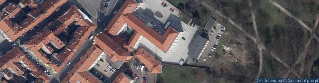 Zdjęcie satelitarne Wojskowa Komenda Uzupełnień