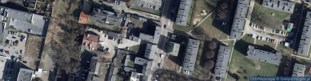 Zdjęcie satelitarne Dom Modlitwy Kościoła Adwentystów