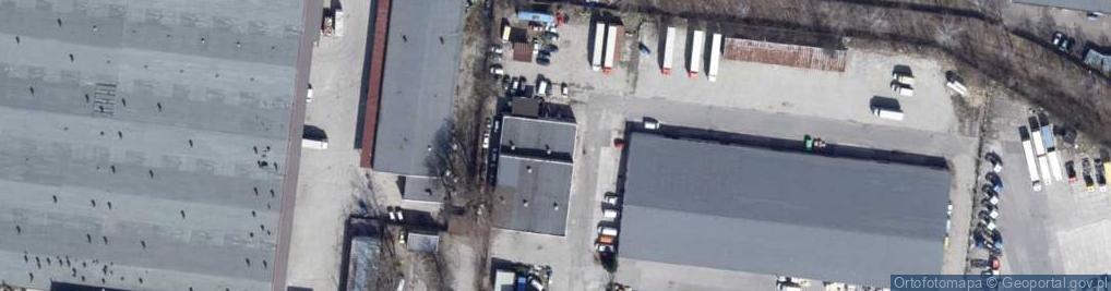 Zdjęcie satelitarne Łódzka Agencja Marketingowa