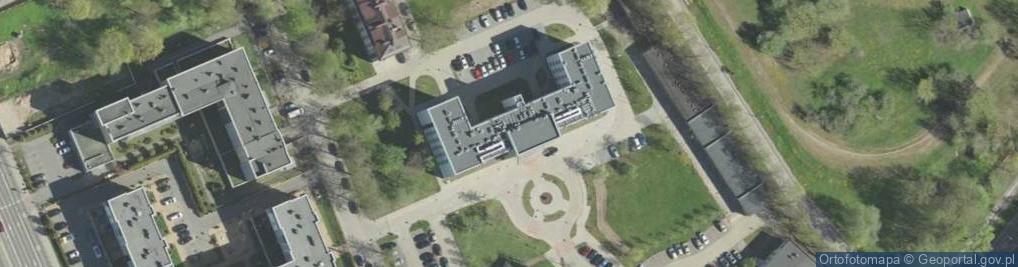Zdjęcie satelitarne Uniwersytet w Białymstoku