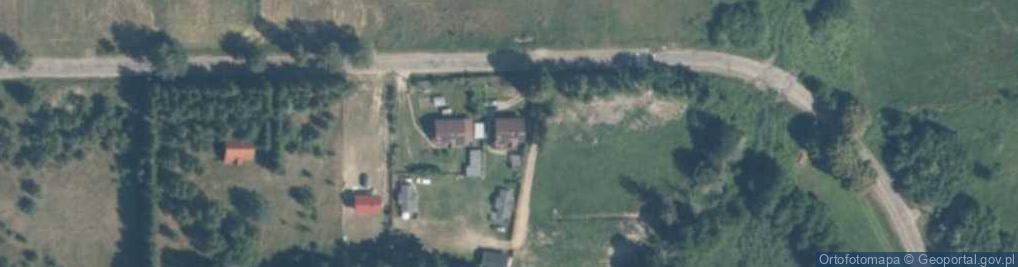 Zdjęcie satelitarne Agroturystyka Dom Nad Jeziorem