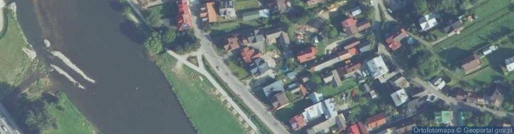 Zdjęcie satelitarne Agroturystyka Kacwinówka