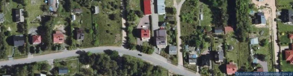 Zdjęcie satelitarne Agroturystyka U Kaflika