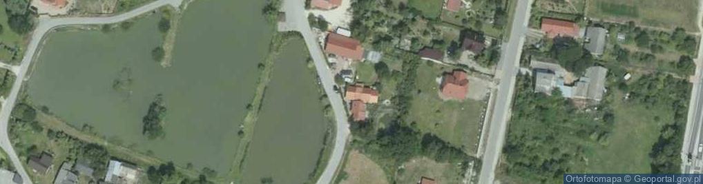Zdjęcie satelitarne Agroturystyka U Krysi