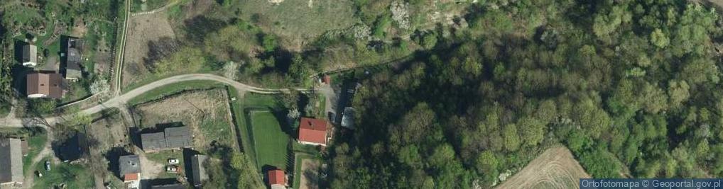 Zdjęcie satelitarne Agroturystyka Zielony Gaj