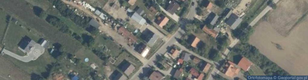 Zdjęcie satelitarne Chata Chłopska - dom na Mazurach nad jeziorem