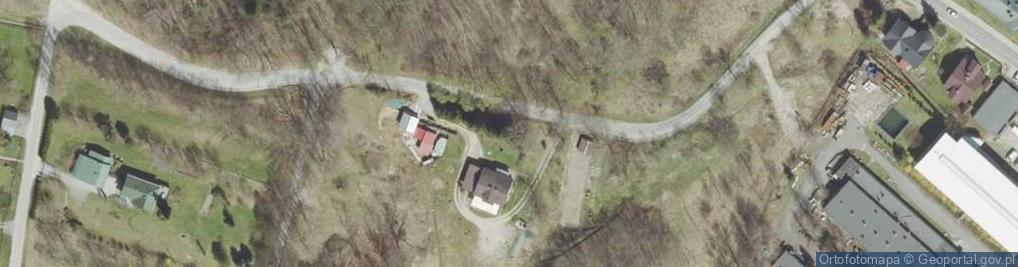 Zdjęcie satelitarne Dom na Wzgórzu