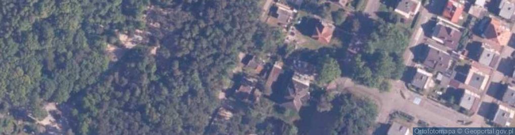 Zdjęcie satelitarne Domek Letniskowy DARŁOWO, Najlepszy nocleg Darłowo