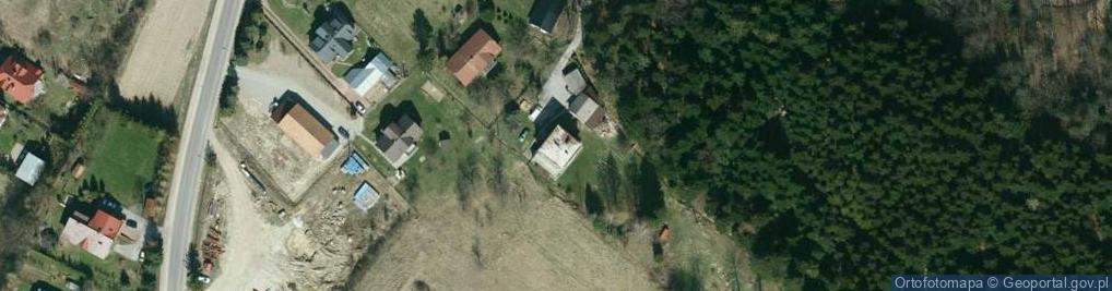 Zdjęcie satelitarne Domek pod lasem