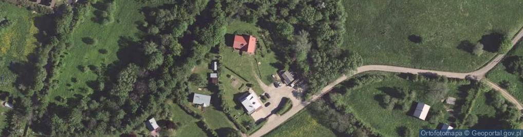 Zdjęcie satelitarne Domek u Myśliwego