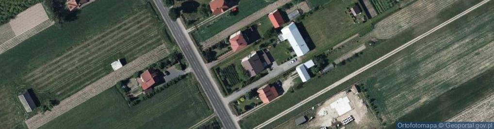 Zdjęcie satelitarne Gospodarstwo Agroturystyczne Barbara