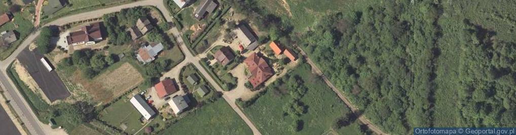 Zdjęcie satelitarne Gospodarstwo Agroturystyczne Bazyl