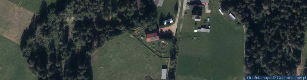 Zdjęcie satelitarne Gospodarstwo Agroturystyczne Brylówka