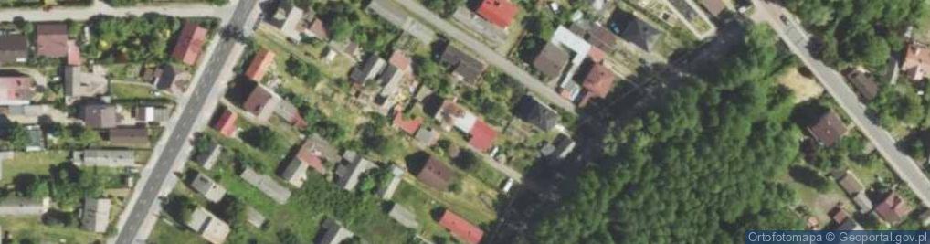 Zdjęcie satelitarne Gospodarstwo Agroturystyczne Ewa Kot