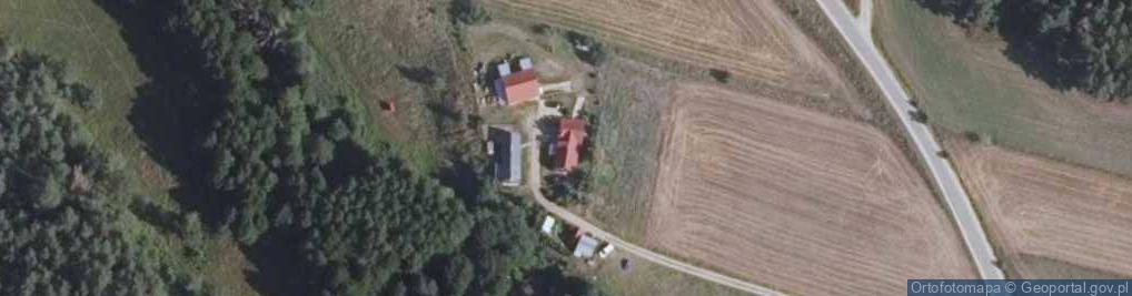 Zdjęcie satelitarne Gospodarstwo Agroturystyczne Maria i Ryszard Kozicz