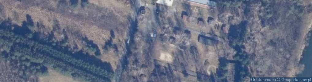 Zdjęcie satelitarne Gospodarstwo Agroturystyczne "Nad Wisłą"
