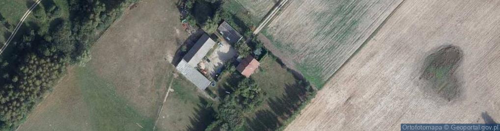 Zdjęcie satelitarne Gospodarstwo Agroturystyczne Pojezierze Brodnickie