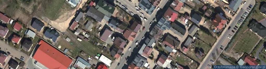 Zdjęcie satelitarne Pokoje Centrum U Ani