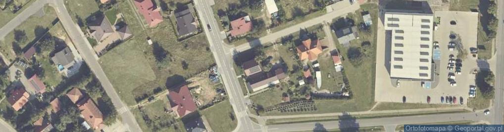 Zdjęcie satelitarne Pokoje do wynajęcia w Ślesinie