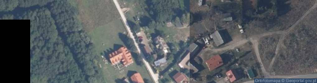 Zdjęcie satelitarne Zagroda u Macieja. Domy i Apartamenty do wynajęcia , wypoczynek