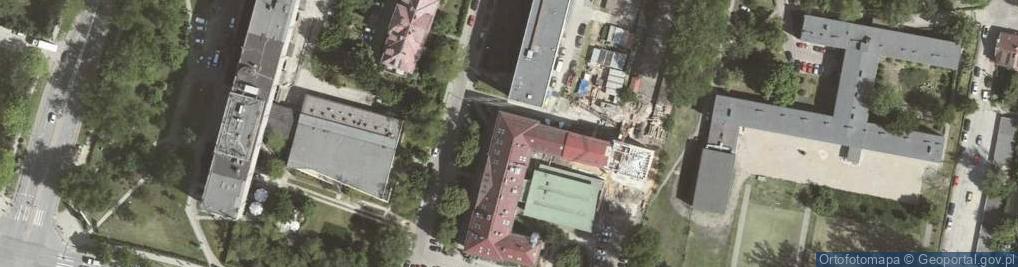 Zdjęcie satelitarne Wydział Zarządzania