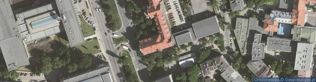 Zdjęcie satelitarne Wydział Grafiki
