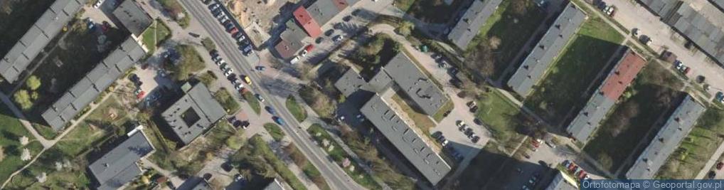 Zdjęcie satelitarne Bursa Szkolna Nr 1
