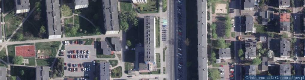 Zdjęcie satelitarne Dom Studencki nr 12 UMK