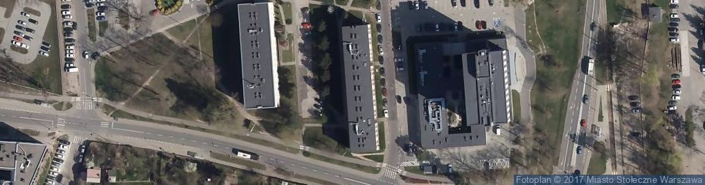Zdjęcie satelitarne Dom Studencki nr 2