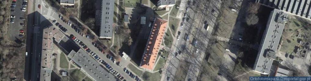 Zdjęcie satelitarne Dom Studencki nr 3 Politechniki Szczecińskiej