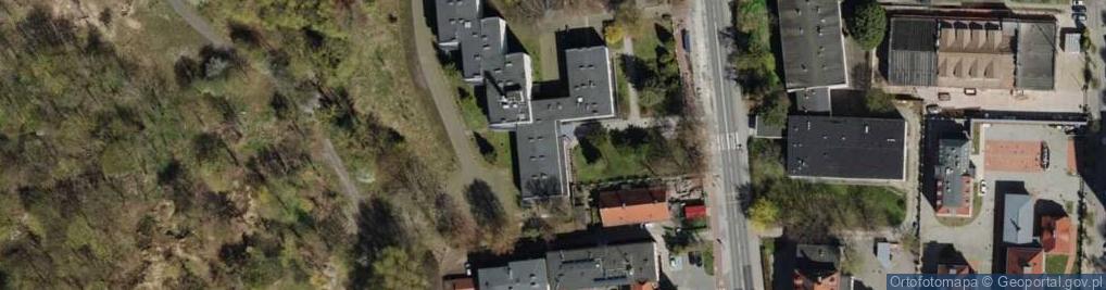 Zdjęcie satelitarne Dom studencki nr 7