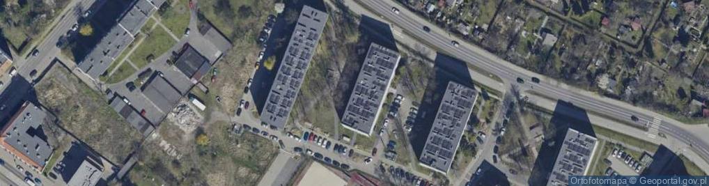 Zdjęcie satelitarne Dom Studencki Strzecha