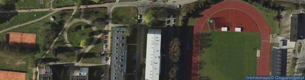 Zdjęcie satelitarne Dom studenta nr 2 UWM