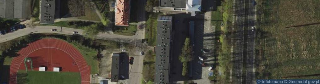 Zdjęcie satelitarne Dom studenta nr 3 UWM