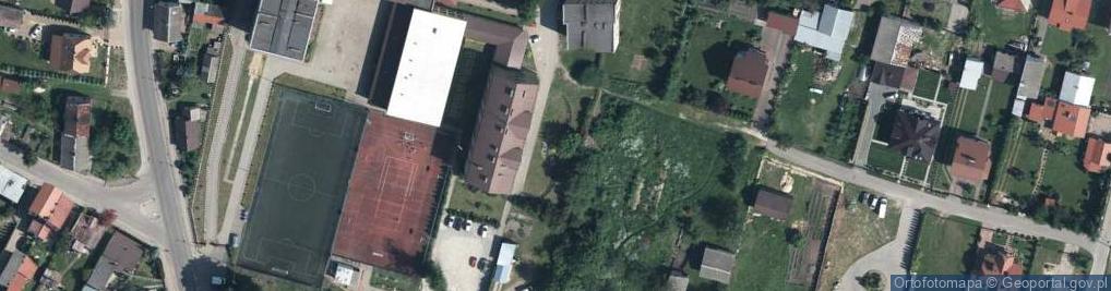 Zdjęcie satelitarne Internat Zespołu Szkół im. gen. Franciszka Kamińskiego