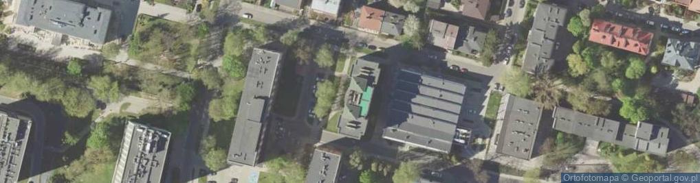 Zdjęcie satelitarne Prywatny dom studencki