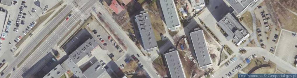 Zdjęcie satelitarne Rzeszowska Bursa Szkolna