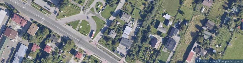 Zdjęcie satelitarne AUTOKLINIKA ZAMOŚĆ Blacharstwo Lakiernictwo Autopomoc Mechanika