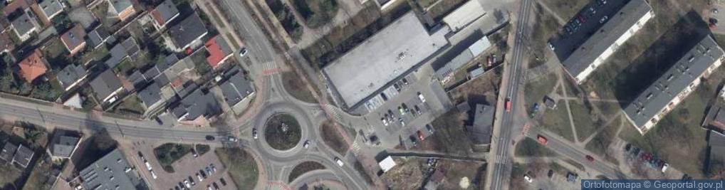 Zdjęcie satelitarne Aldi - Supermarket