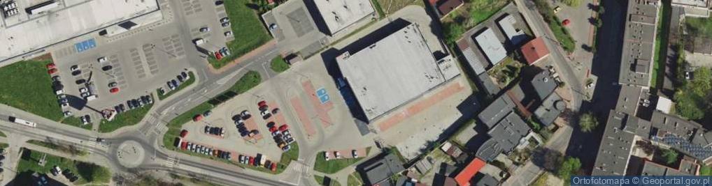 Zdjęcie satelitarne Aldi - Supermarket
